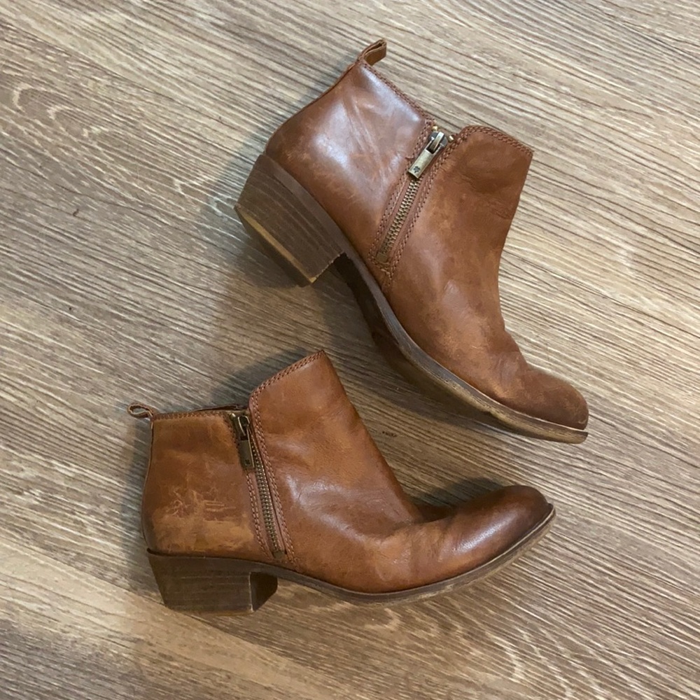 Lucky Brand Basel Distressed Bootie